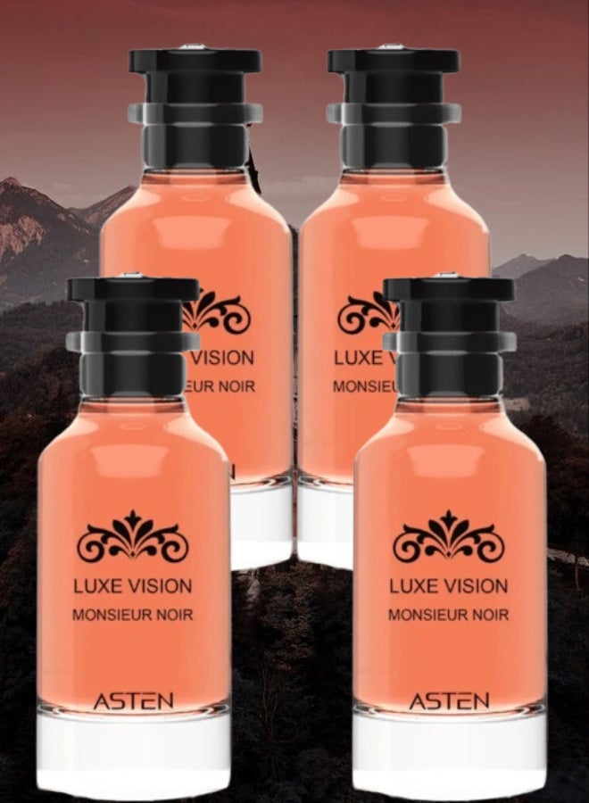 استين 4 قطع عطر لوكسي فيجين مونسيور نوار 100مل - Image 1